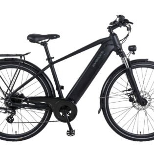 2025 Dawes Spire 1.0 Crossbar Electric Bike With Hub Motor In Black