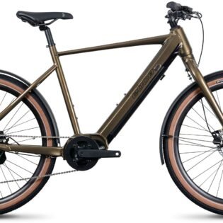 EBCO Adventure 3R Electric Bike Crossbar Frame In Bronze