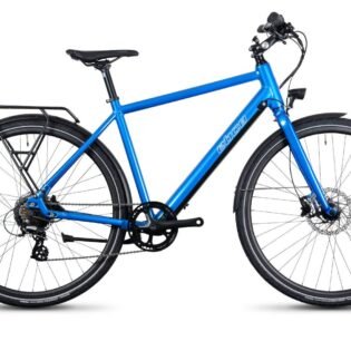 EBCO Urban 2R Electric Bike Crossbar Frame In Peacock Blue